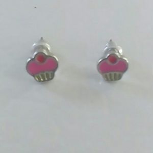 Cupcake earings